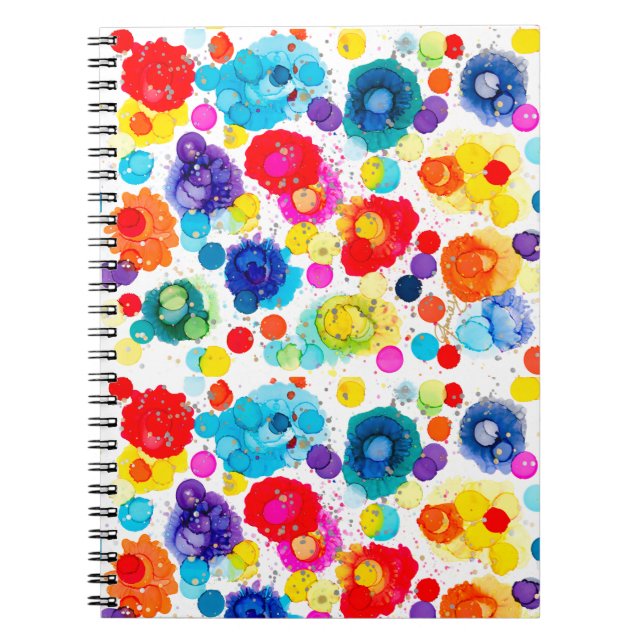 Spiral Journal lyfter bubbelrummets bärbara dator Anteckningsbok (Framsidan)