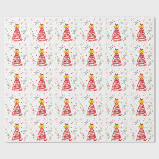 Spiral Julgran och Klockor Design Presentpapper