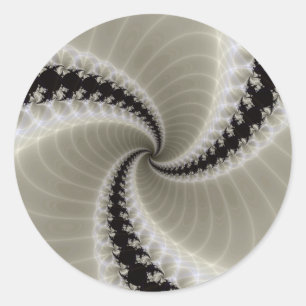 Spiral klistermärke för Fractal
