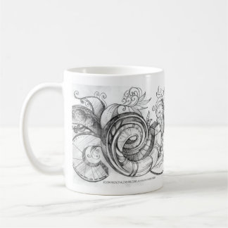 Spiral klottermugg kaffemugg