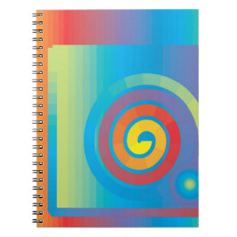 SPIRAL KVADRERAR ANTECKNINGSBOK