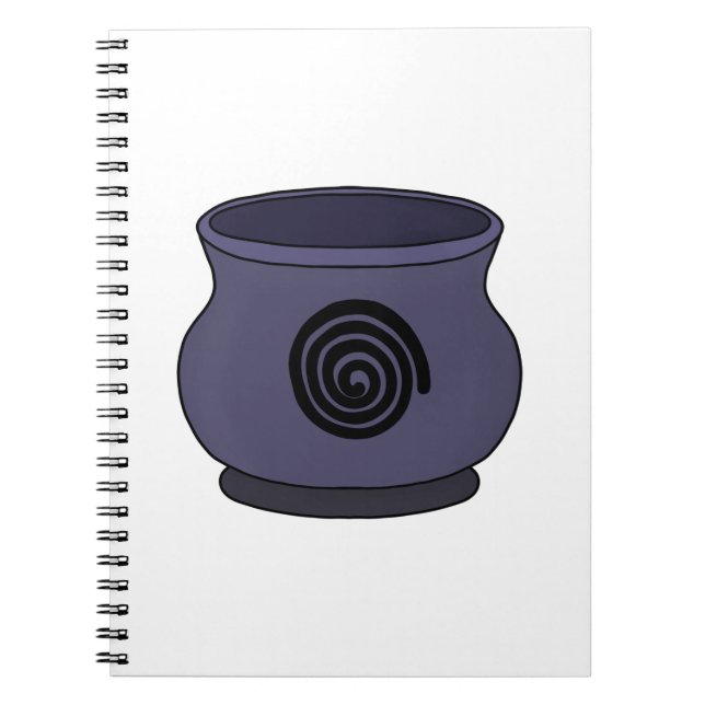 Spiral Life Spirituality Cauldron Anteckningsbok (Framsidan)