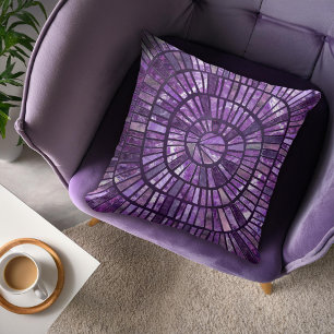 Spiral Mosaic - Amethyst Fluorite Kudde