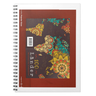 SPIRAL NOTE BOK UNIQUE DESIGN ANTECKNINGSBOK