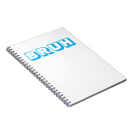 SPIRAL NOTEBOOK ’BRUH’ ANTECKNINGSBOK