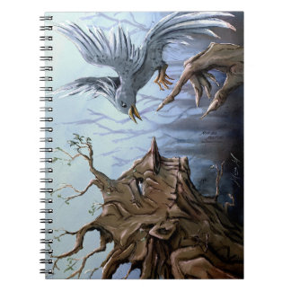 Spiral notebook - cover by Monika Marzec Anteckningsbok