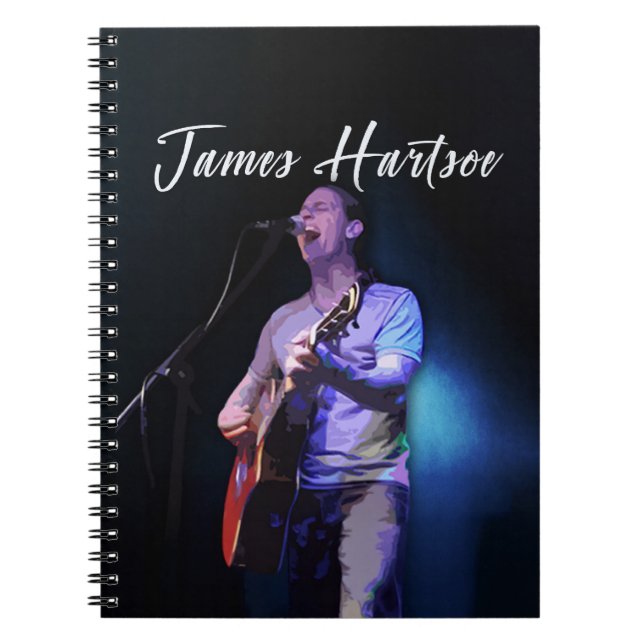 Spiral Notebook - James Hartsoe singling Anteckningsbok (Framsidan)