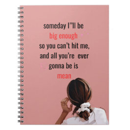Spiral notebook | motivational | inspired  anteckningsbok