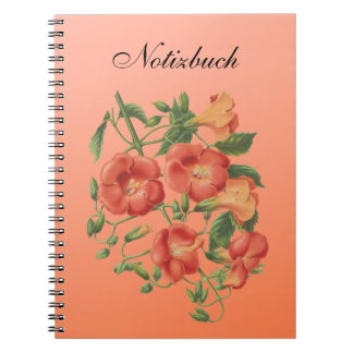 Spiral-Notizbuch „Blumenzauber“ Anteckningsbok