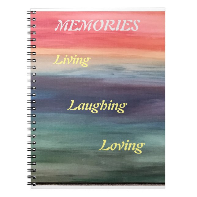 Spiral Photo Bok Anteckningsbok (Framsidan)