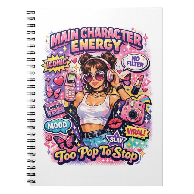 Spiral Photo Notebook Anteckningsbok (Framsidan)