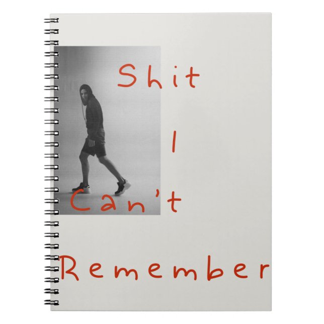 Spiral Photo Notebook Anteckningsbok (Framsidan)