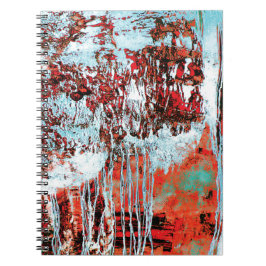 Spiral Photo Notebook – Corrosion Pulse Anteckningsbok