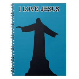 Spiral Photo Notebook i love jesus Anteckningsbok