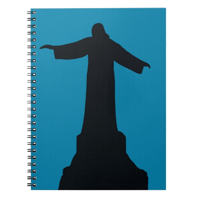 Spiral Photo Notebook jesus christ  Anteckningsbok (Framsidan)