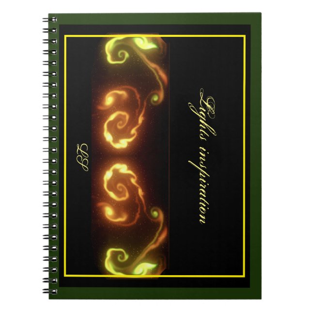 Spiral Photo NOTEBOOK LJUS INSPIRATION LS Anteckningsbok (Framsidan)