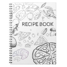 Spiral RECIPE-anteckningsbok