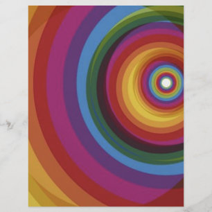 Spiral Regnbåge vektorbakgrund Reklamblad