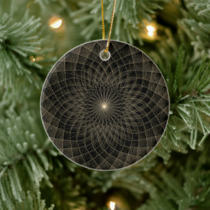Spiral: Retro Elegance Julgransprydnad Keramik