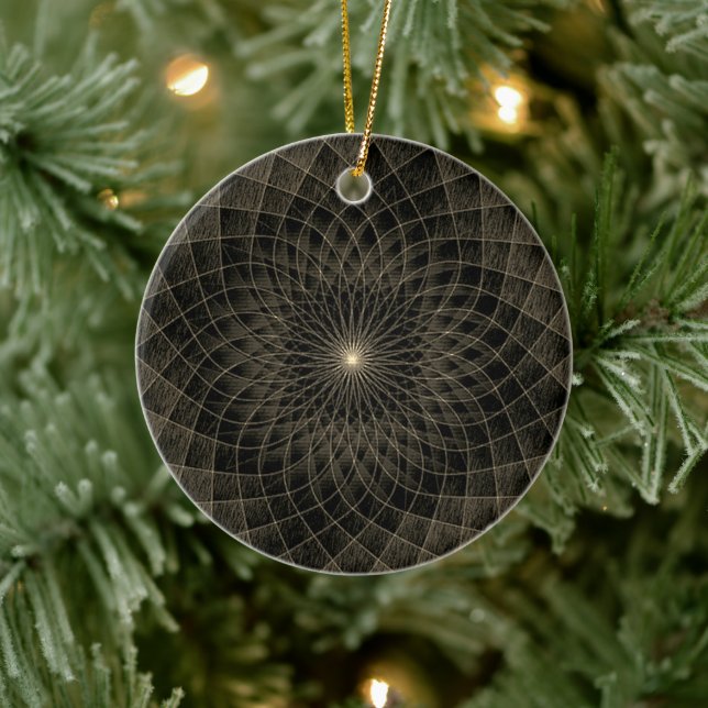 Spiral: Retro Elegance Julgransprydnad Keramik (Träd)