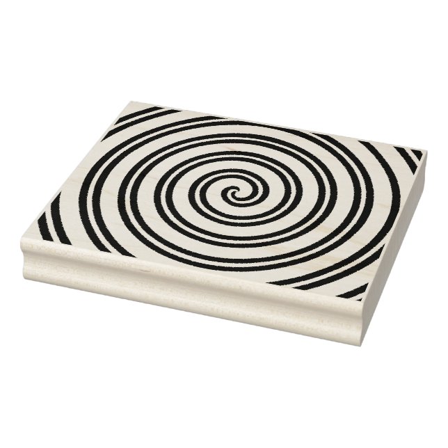 Spiral Rubber Art Frimärke Stämpel (Stämpel)