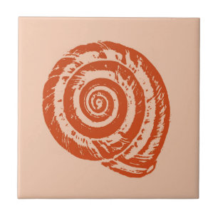Spiral Seashell, keramiskt plattstål för lätt kora Kakelplatta