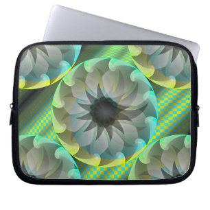 Spiral Shark av Kenneth Yoncich Laptop Fodral