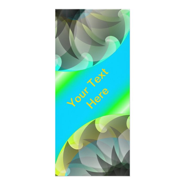 Spiral Shark av Kenneth Yoncich Reklamkort (Baksidan)