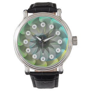 Spiral Shark (Classic Ansikte) av Kenneth Yoncich Armbandsur