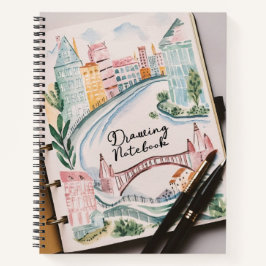 Spiral Sketchbook - bärbar dator - för student