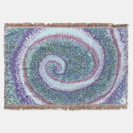 "SPIRAL SNÄCKA" FILT