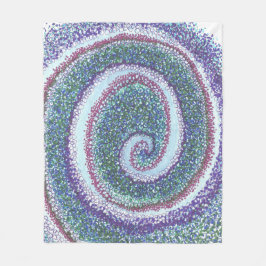 "SPIRAL SNÄCKA" FLEECEFILT