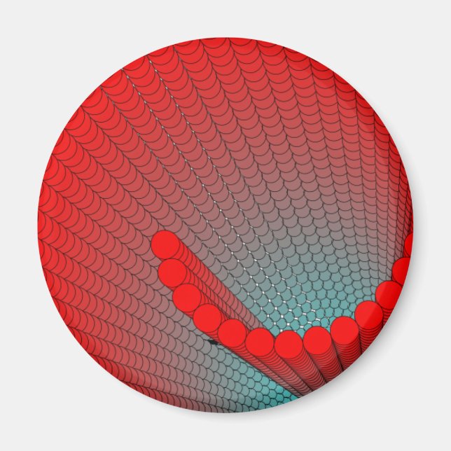 spiral-snäcka magnet (Framsidan)