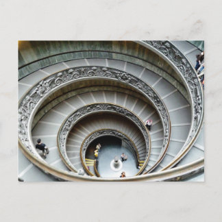 Spiral Staircase, Vatikanmuseet, vykort