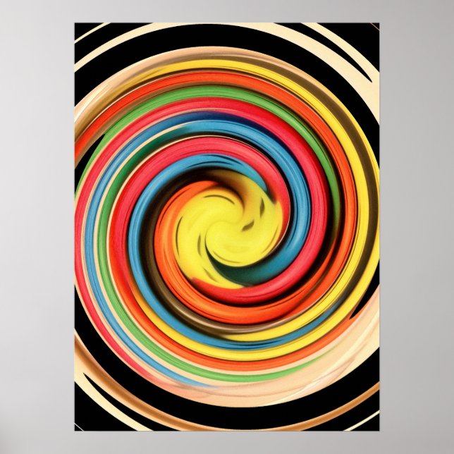 Spiral Swirl Poster (Framsidan)