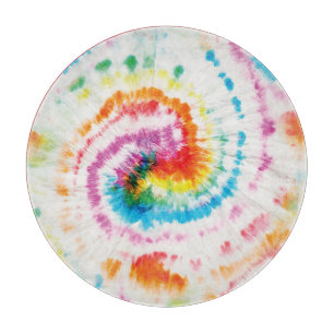 Spiral tjock-dye, regnbågssnurra mönster