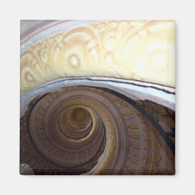 Spiral trapphus Melk Abby Magnet (Framsidan)