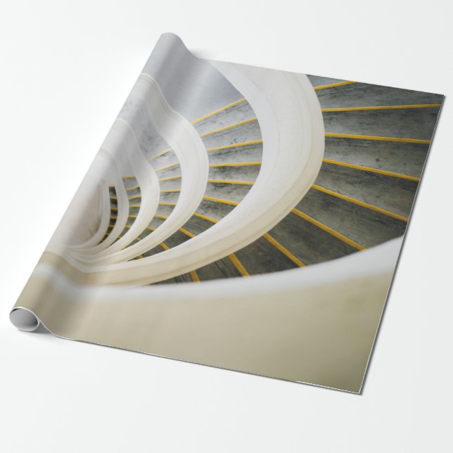 Spiral trapphus presentpapper (Utrullad)