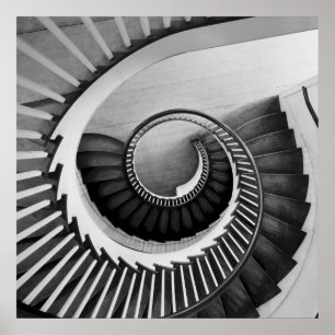 Spiral trappuppgång 01 poster