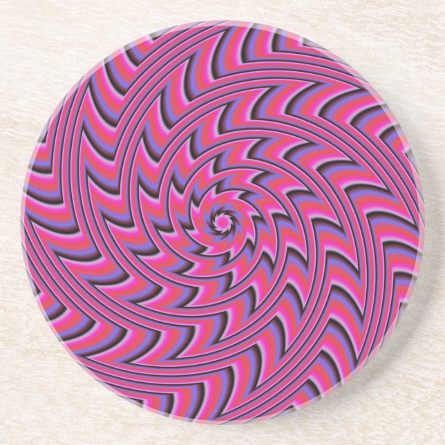 Spiral Underlägg Sandsten (Framsidan)