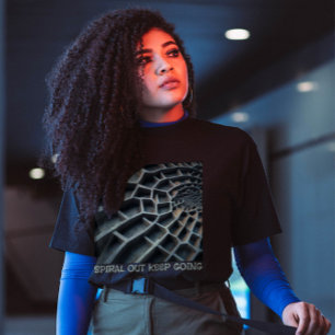 Spiral ut Behålla på väg - Fibonacci Inspired T Shirt