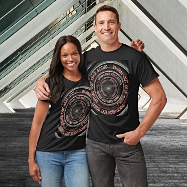 Spiral ut Behålla på väg - Verktyg - Retro Art Tee (Skapare uppladdad)