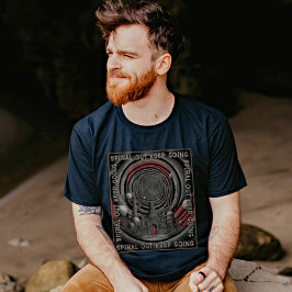 Spiral ut-Behålla på väg - Verktyg Retro Tee