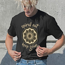 Spiral Ut Bli Vidare Mandala För Sakral Geometride