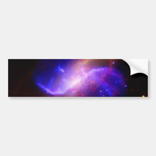 Spiral utsläppNASA för galax M106 Bildekal