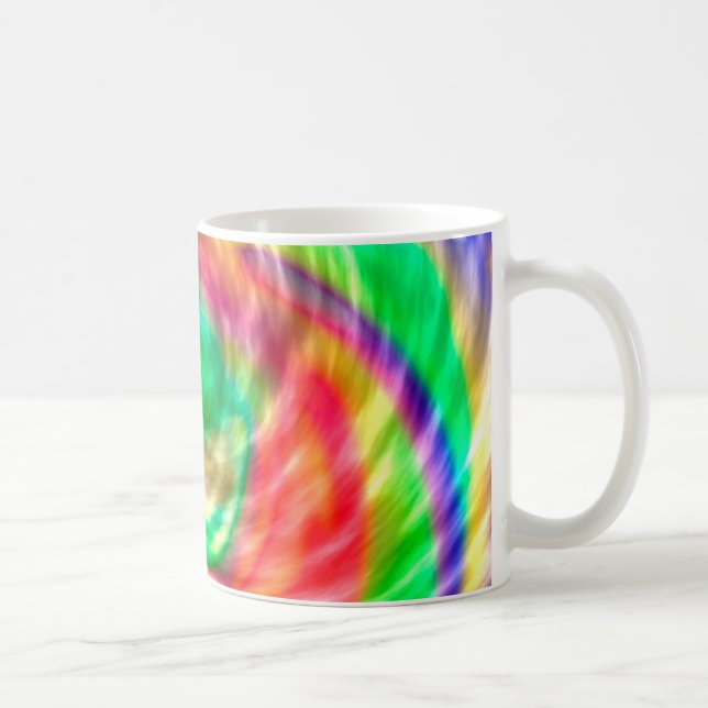 Spiral Vibes Tie Dye Kaffemugg (Höger)