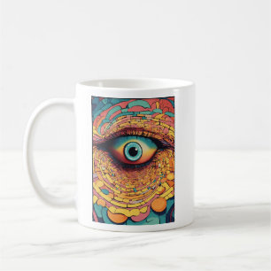"Spiral Vision Hypnosis Tee" Kaffemugg