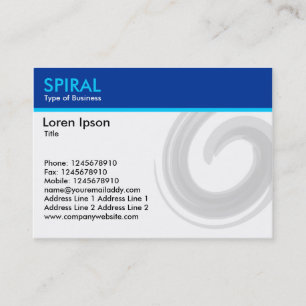 Spiral Visitkort