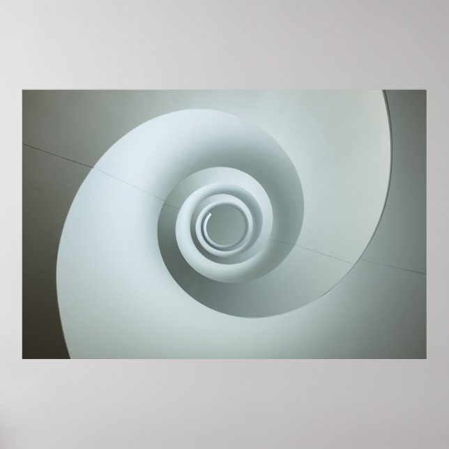 Spiral, vit illustration och illustration av grått poster (Framsidan)