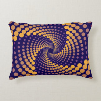 Spiral Vortex mönster Prydnadskudde